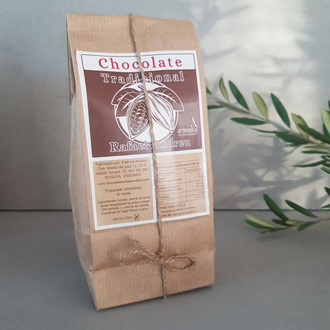 Chocolade Traditionele cacaopoeder voor chocolademelk 500gr